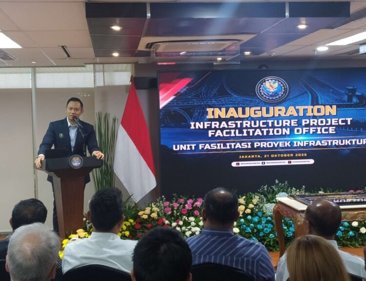 Menko Agus Harimurti Yudhoyono Resmikan Kantor IPFO Percepat Proyek Infrastruktur