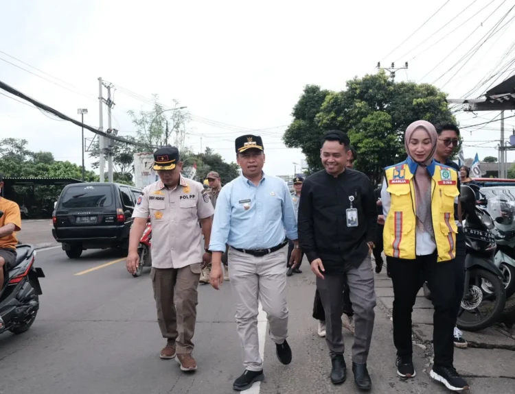 Wali Kota  Supian Suri Gercep Atasi Macet Raya Sawangan, Desember Pembebasan Lahan Tuntas