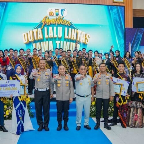 Ditlantas Polda Jatim Gelar Pemilihan Duta Lalu Lintas 2025