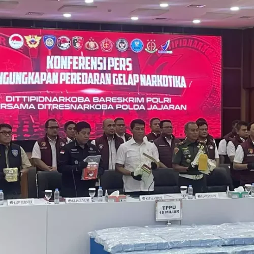 Perang Narkoba Tak Berhenti, Polri Bongkar Sindikat Raksasa Rp 221 M