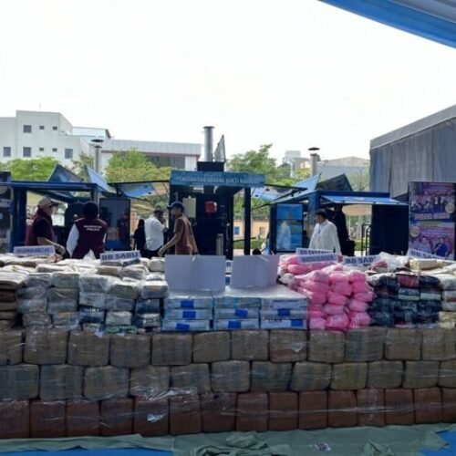 Presiden Prabowo Akan Pimpin Pemusnahan 214,84 Ton Narkoba