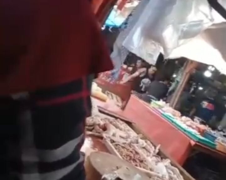 Viral, Preman di Pasar Jombang Tangsel Ngamuk Palak Uang ke Pedagang