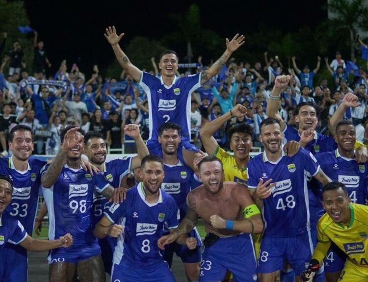 Persib Bandung Juara Sementara Grup G ACL II 2025-2026 Usai Kalahkan Selangor FC 3-2